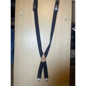 CLC Work Gear Black Heavy Duty Adjustable Suspenders Men's